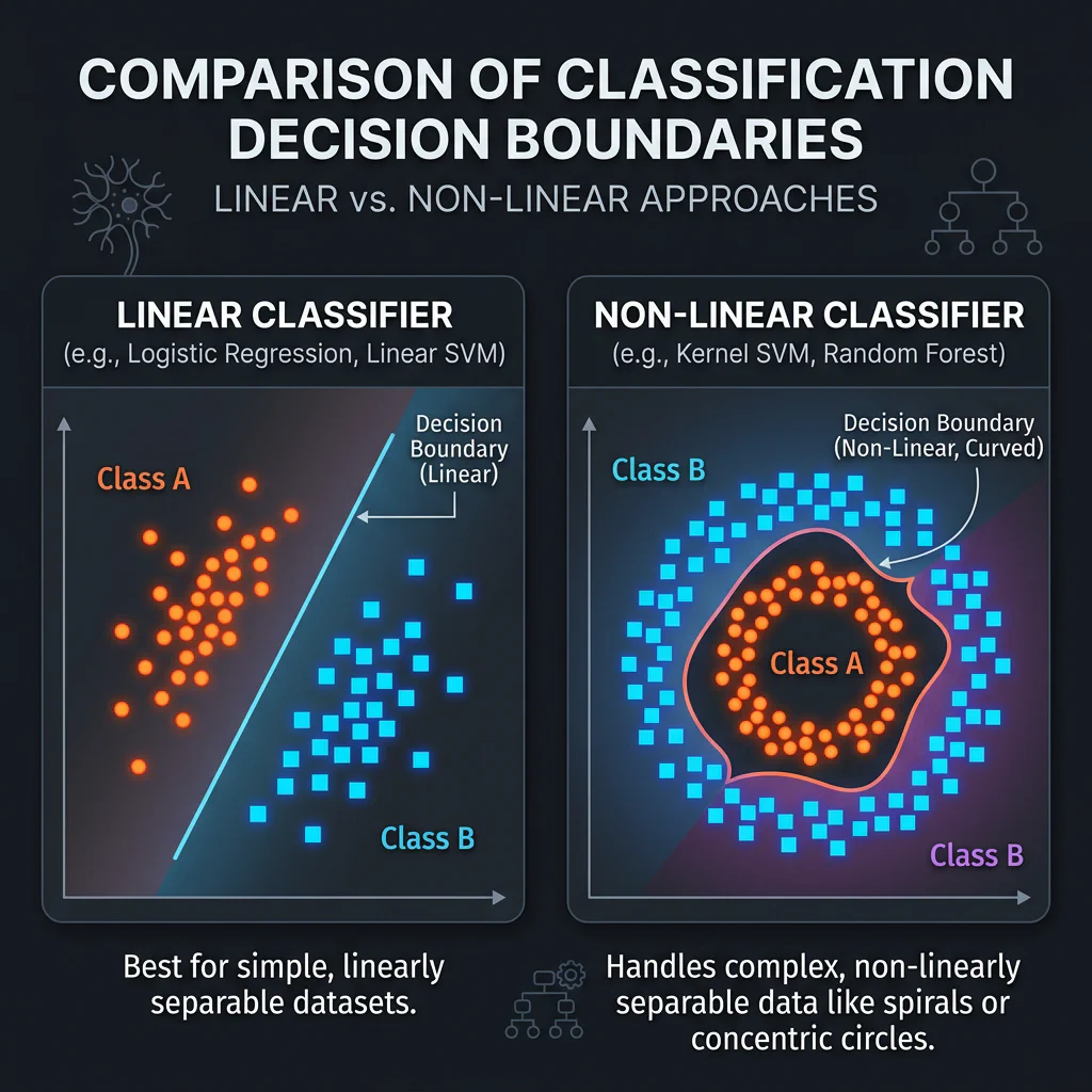 Classification Decision Boundaries