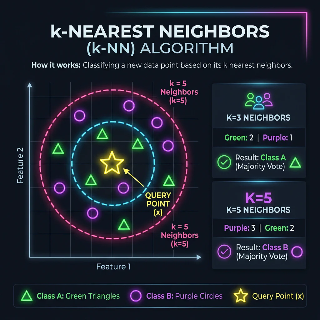 k-NN Voting Circles