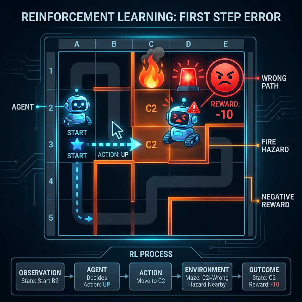 Step 1: Fail