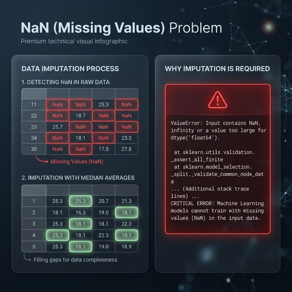 Handling Missing Values (NaN)